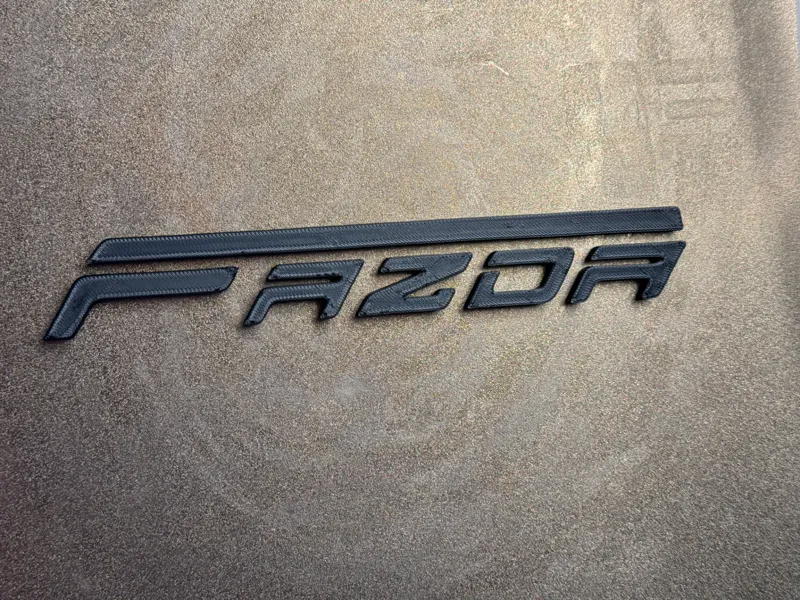 FAZDA the merging of Ford and Mazda logos, made for the Ford Probe / Mazda 626 fans