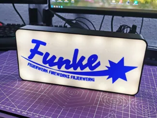 Funke Feuerwerk Leuchtbox