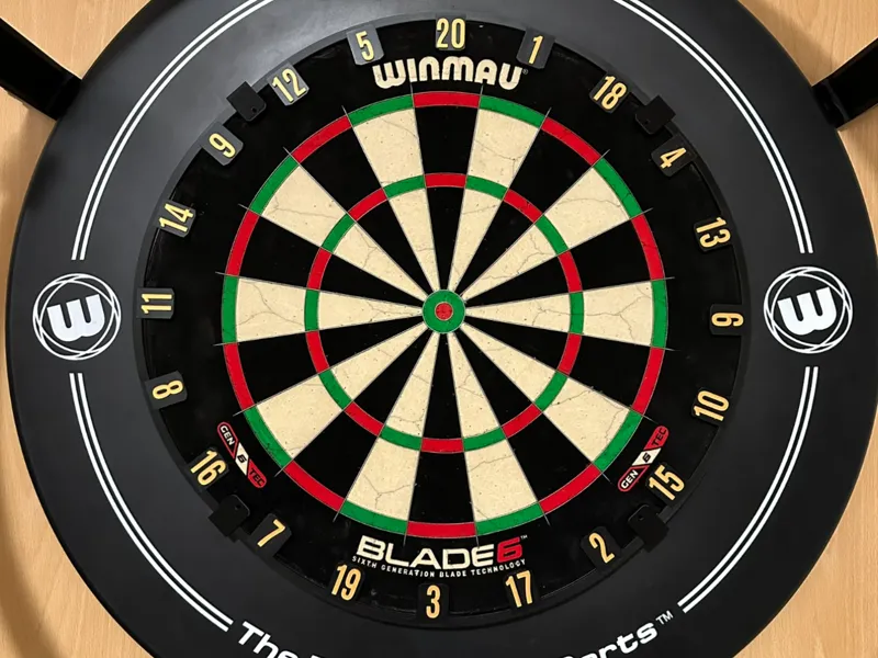 Dartbord Zahlenring mit Halterungen Mag.