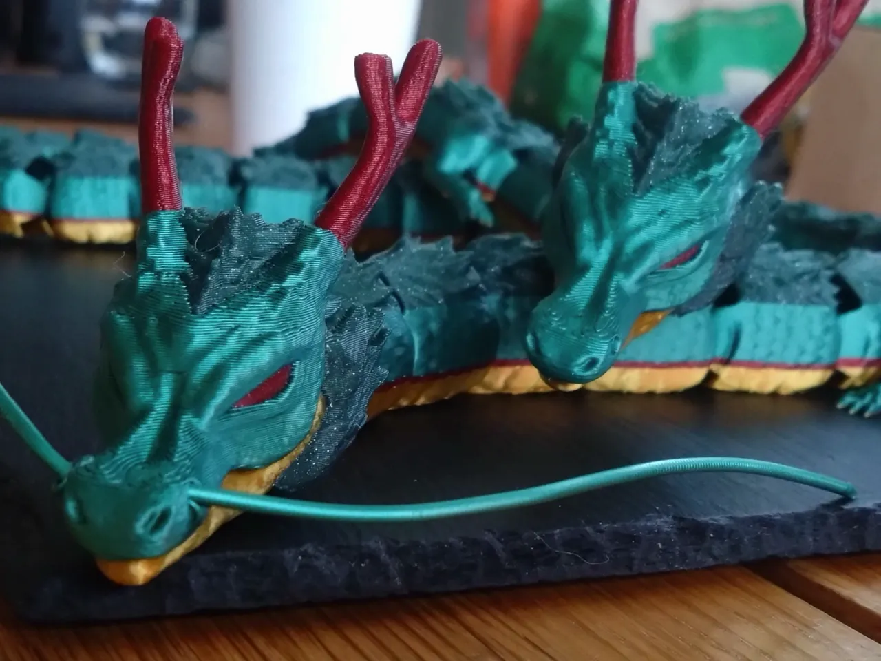 Articulated Shenron Dragon Toy view 2