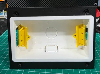 Double Socket Back box Jig/Template {UK}