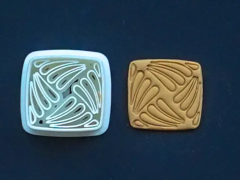 Square Polymer Clay Cutter For Earrings Necklaces