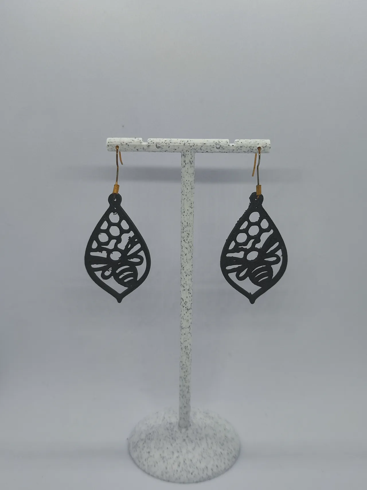 Aretes Panal de Vida view 2