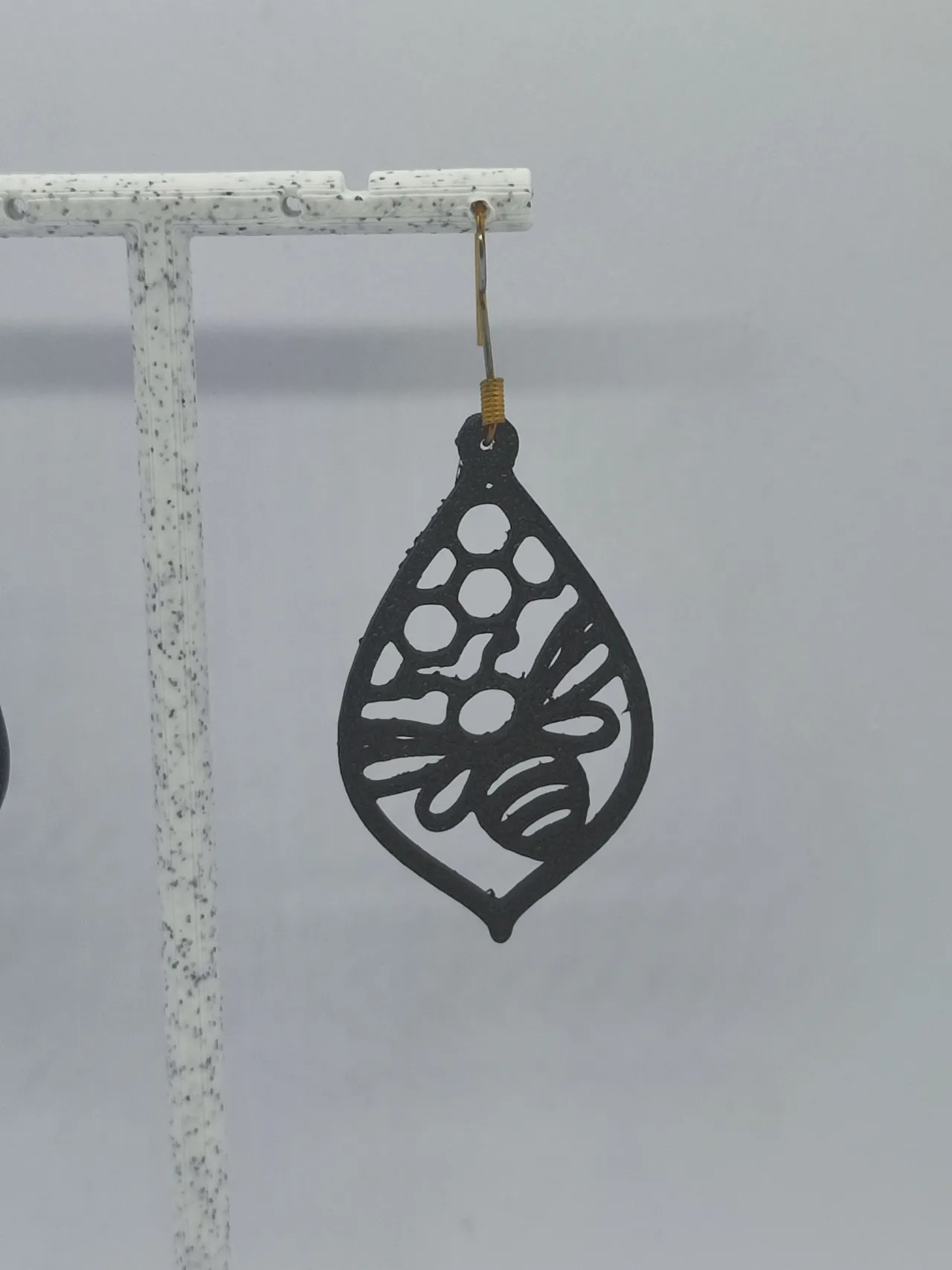 Aretes Panal de Vida view 4