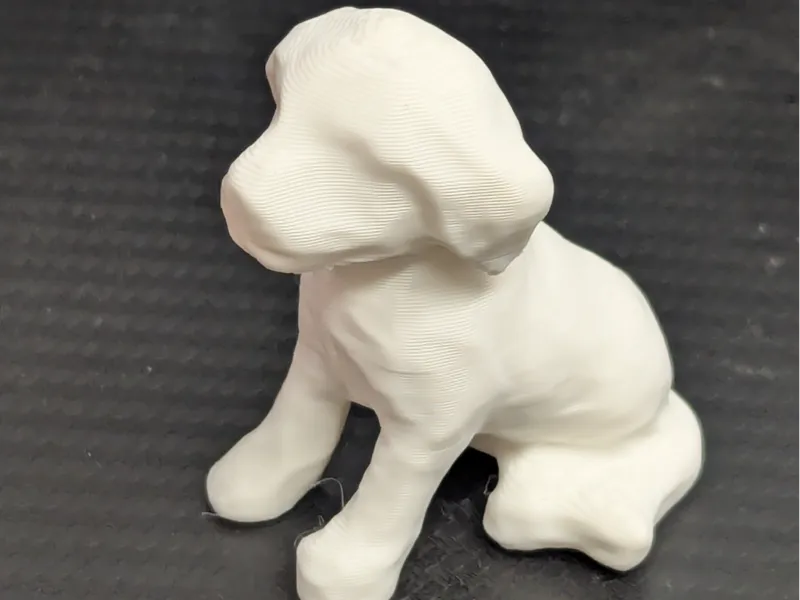 Low poly dog