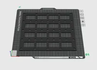 Add-on - middle part for larger panel (middle)
