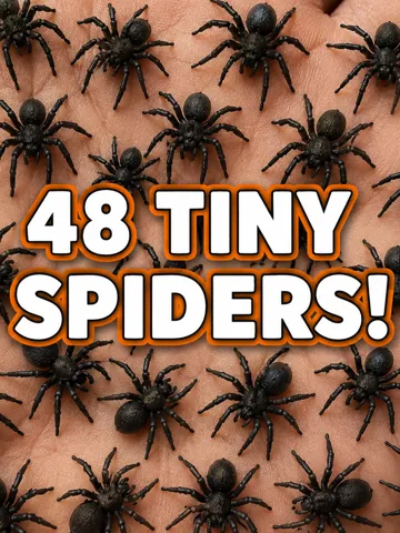 Modelo para impresión 3D: 48 Tiny Spiders – Halloween Decoration — vista de referencia 2