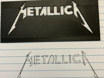 Metallica Stencil