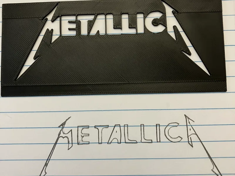 Metallica Stencil