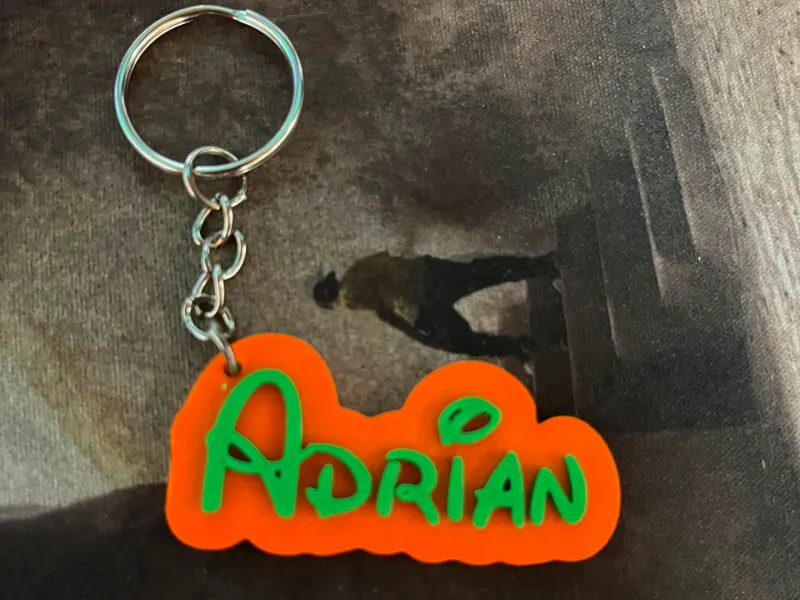 Llavero con el nombre de Adrian