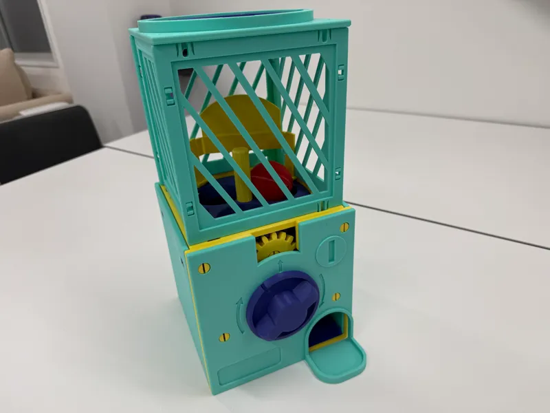 Cupsule Toy  (Gacha) vending machine for Makerchip