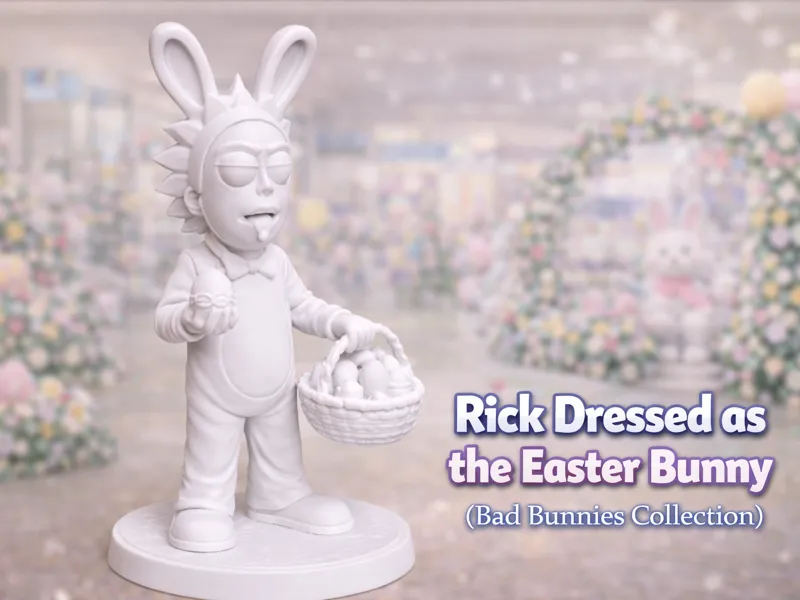 Rick as the Easter Bunny (Bad Bunnies Collection)