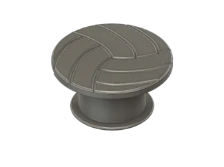 Croc Volleyball Charm