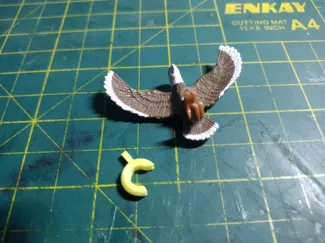 GI Joe claws for Freedom, Spirit's eagle