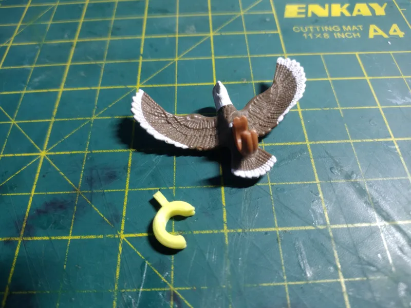 GI Joe claws for Freedom, Spirit's eagle