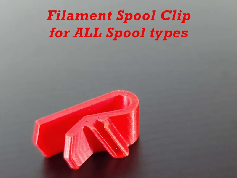 Filament Spool Clip V1
