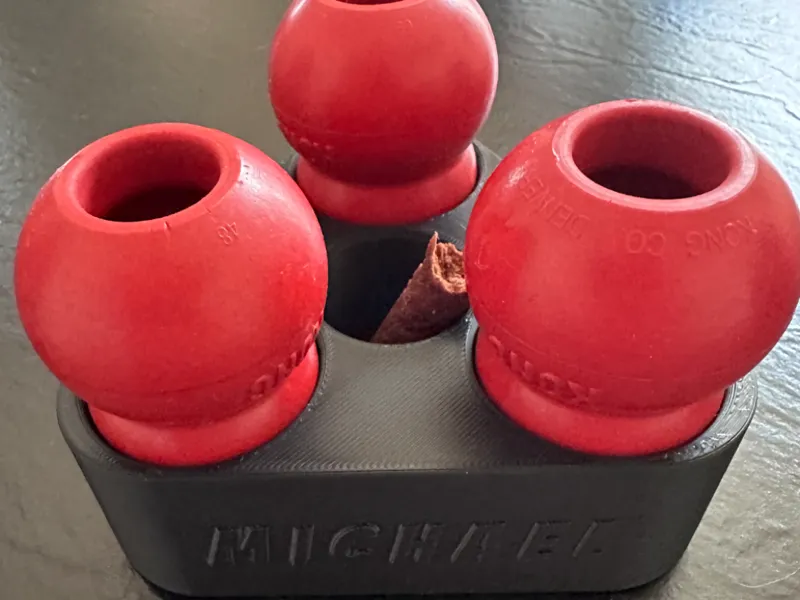 Three Small Kong Toy Holder