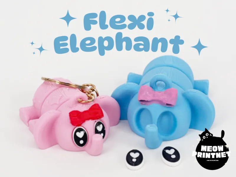 Flexible Ribbon Elephant