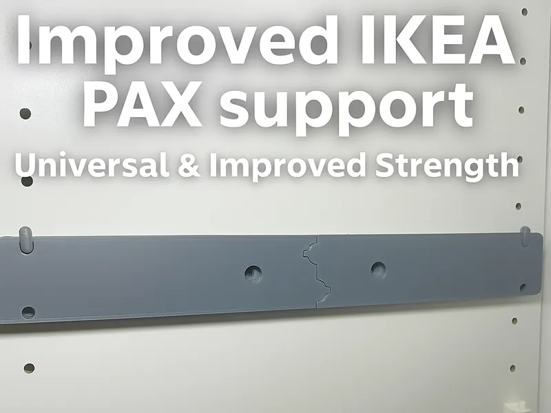 Ikea PAX Improved Holder and Universal Adapter
