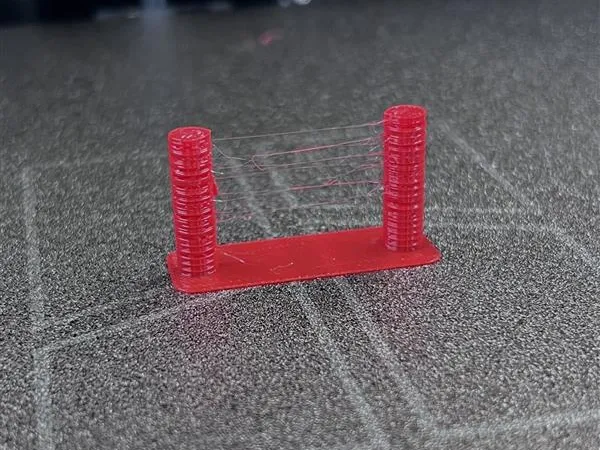 X2D Retraction Test PLA, PETG, ABS, TPU
