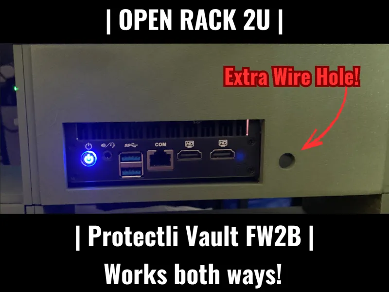Protectli Vault FW2B | OpenRack 2U