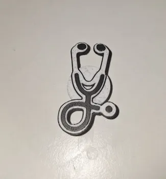 Stethoscope Crocs charm