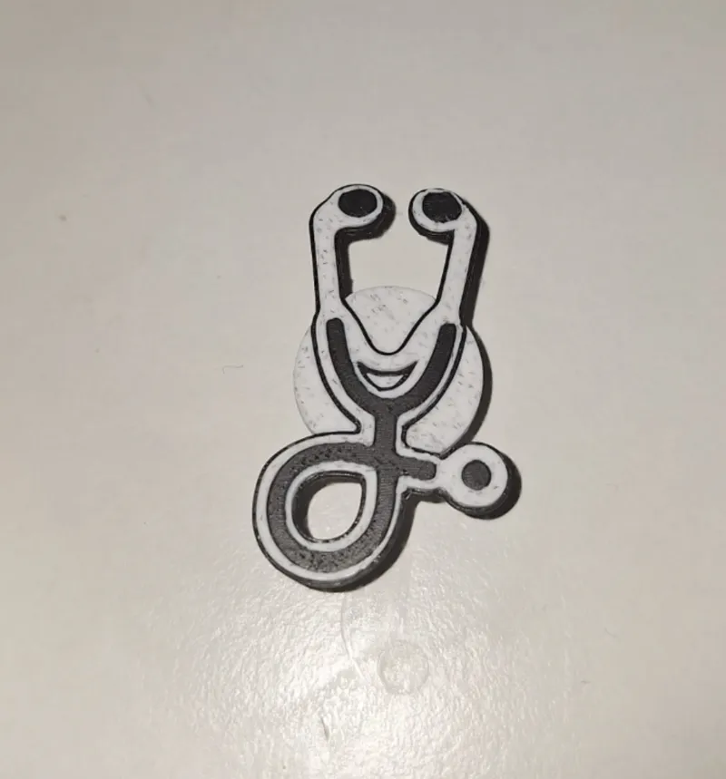 Stethoscope Crocs charm