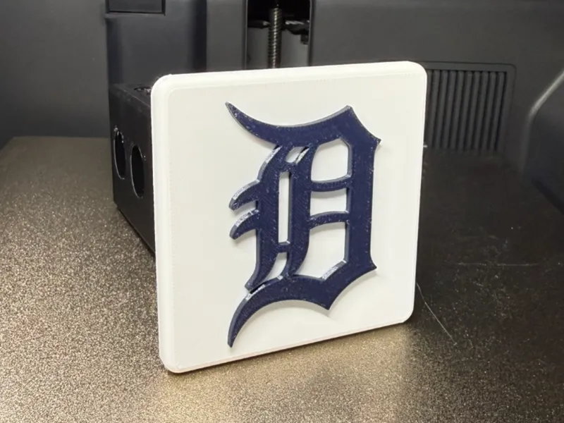 Detroit Tigers Hitch Cover