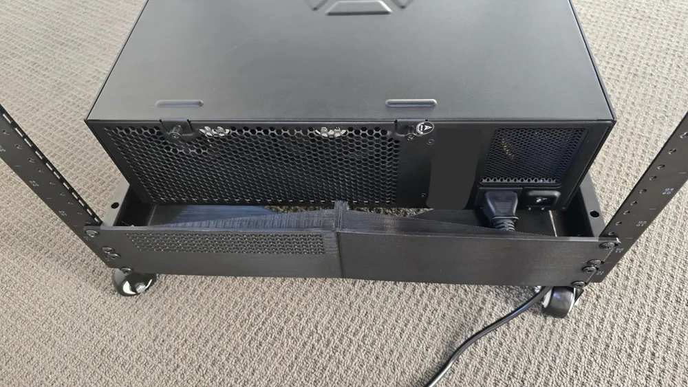 2U 19-Inch Rack Mountable Rear Support - Free 3D Print Model - MakerWorld