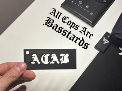 ACAB keychain