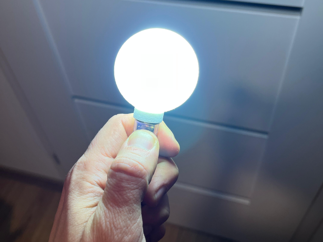 Flashlight Diffuser 360 3D Printed Lantern Adapter