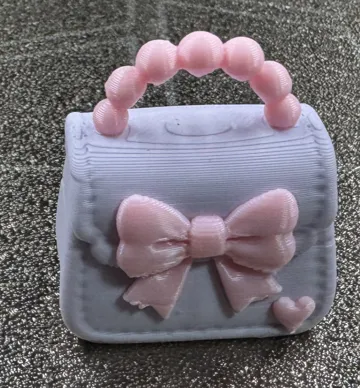 Llavero: Ribbon Heart Bag Charm — vista de referencia 3