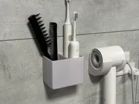 Étagère de salle de bain à deux compartiments — photo 2