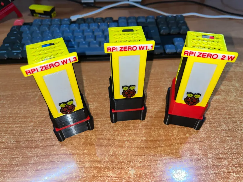 Raspberry Pi Zero 2 vertical box with Fan