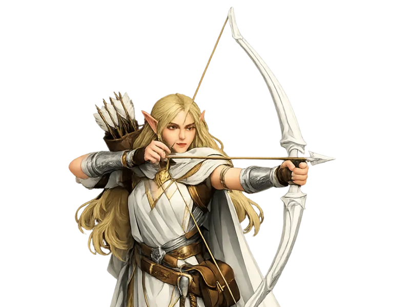 Wyula - Elven Archer Priest