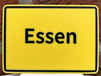 Ortseingangsschild Essen