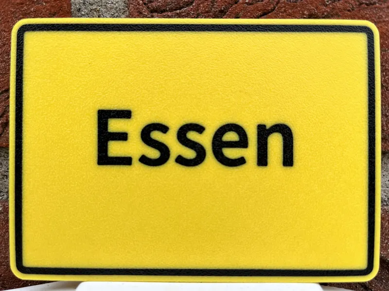 Ortseingangsschild Essen