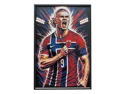 Erling Braut Haaland Norway Legend Wall Art