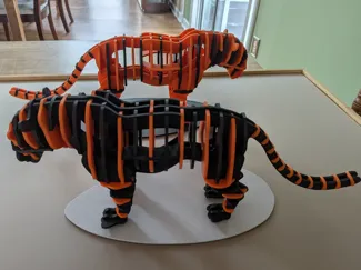 Tiger 3D Puzzle