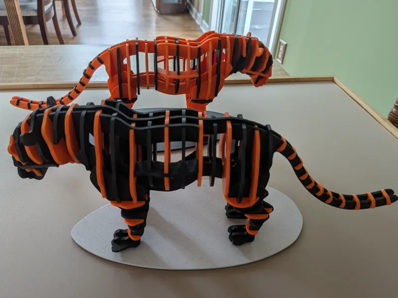 Tiger 3D Puzzle