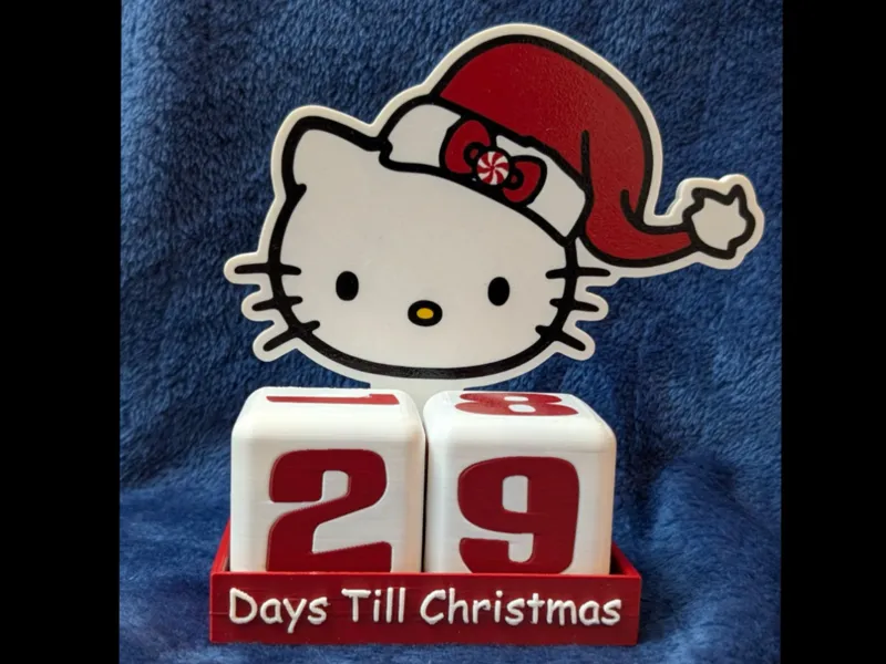 Hello Kitty Countdown Till Christmas