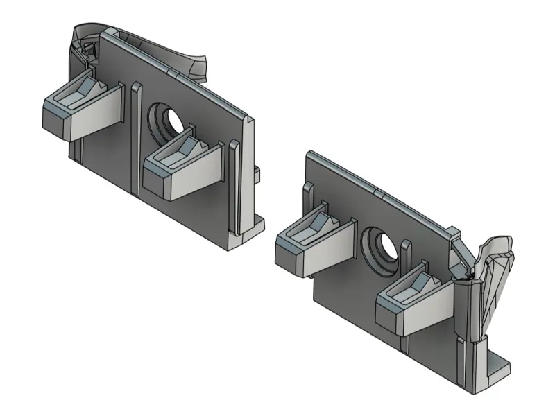 Tesla Model 3, Bracket 1084171-00-F 1084172-00-F