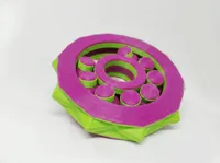 Multi Color - 0.2mm layer, 2 walls, 0% infill