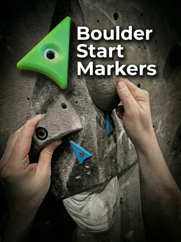 Letrero o emblema decorativo: Boulder Start Markers – Optional Embedded Washer — vista de referencia 2