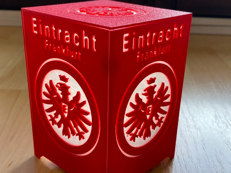 Tischlampe Eintracht Frankfurt - Candle Light