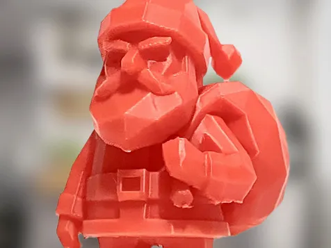 Père Noël Low Poly