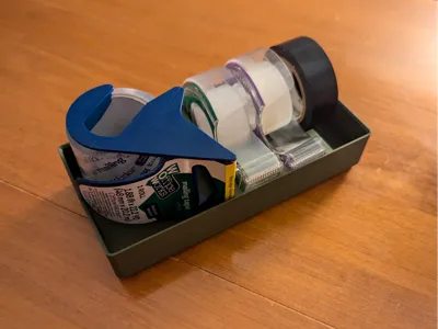 Gridfinity tape holder