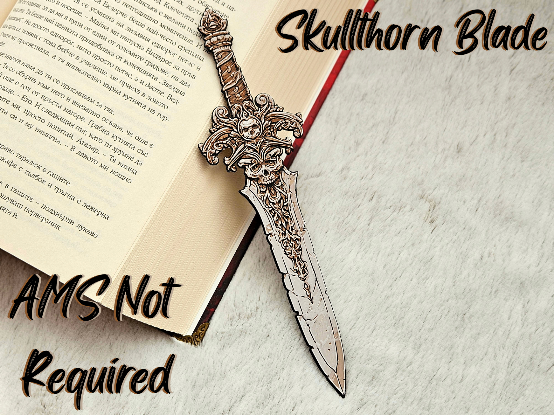 Skullthorn Blade -  Bookmark