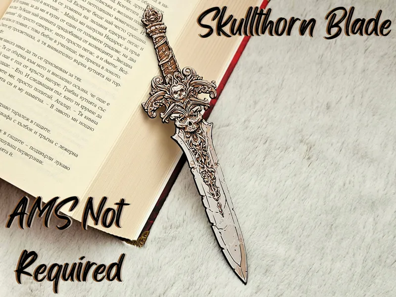 Skullthorn Blade - Bookmark