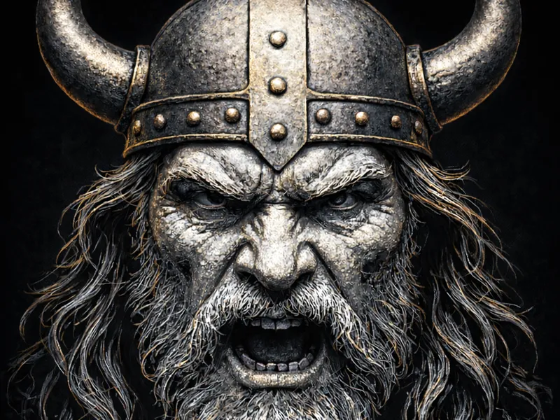 pissed off viking
